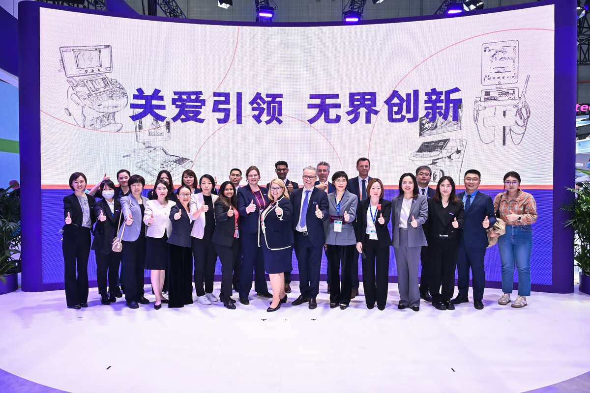 We landed in China earlier this month to attend the CMEF 2024 event. Alongside 150,000 other healthcare professionals, this was an exciting opportunity to discuss the latest technological advancements and solutions as well as showcase the latest @GEHealthCare tech. 👇 #CMEF…