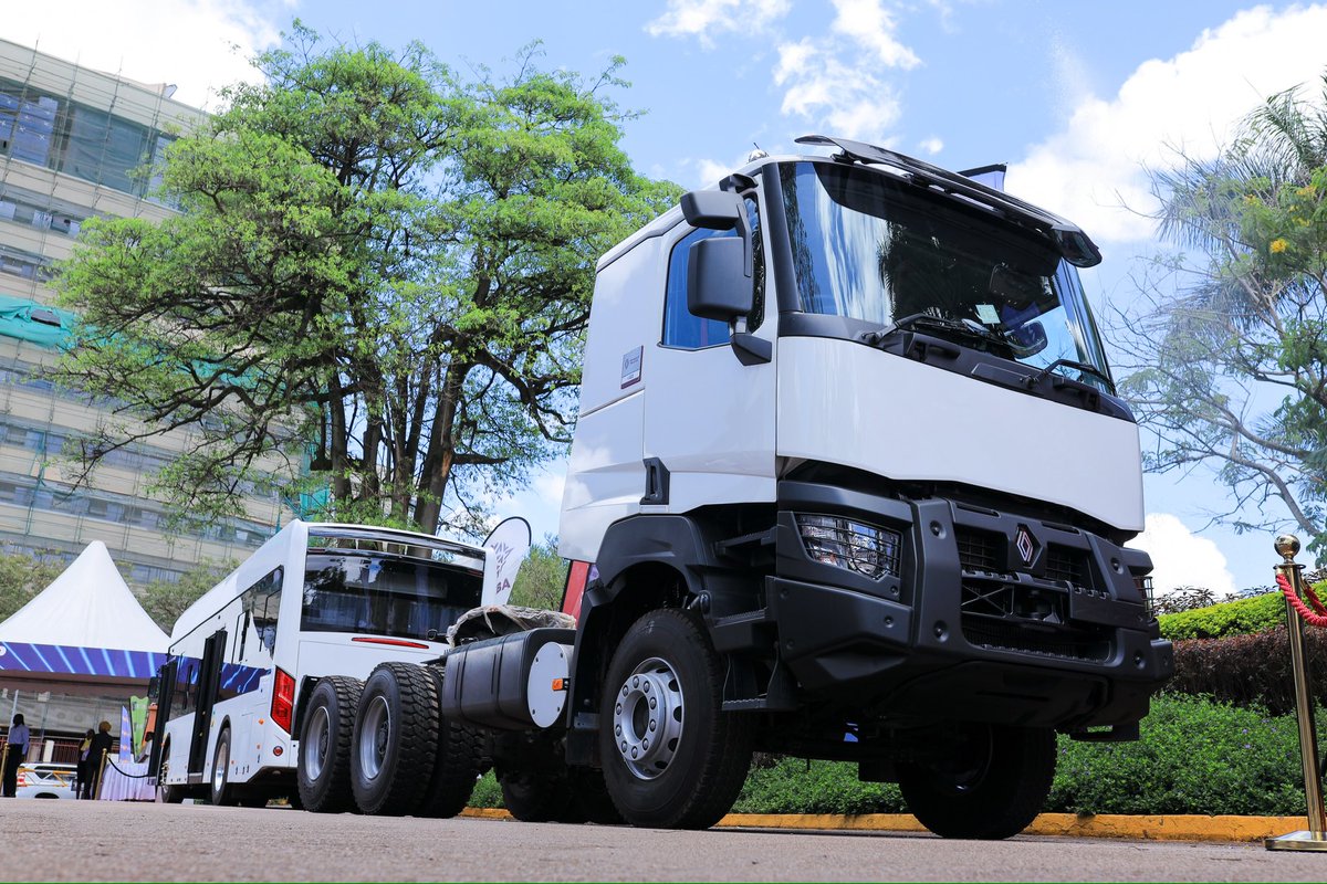 Did you catch a glimpse of the impressive @RenaultTrucksUG exhibition booth at the #OilandGasConvention2024? HD Media UG is proud to have been behind the scenes, crafting a visually stunning and informative display. Visit the booth tomorrow & learn more about Renault Trucks.