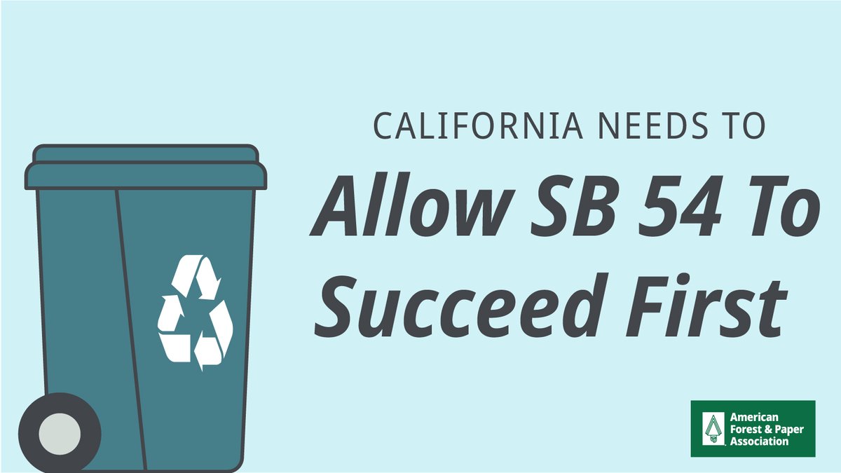 California is rushing to ban disposable cups in chain restaurants. Legislators already passed SB 54, an EPR program, to address single-use packaging. That program isn’t fully implemented yet. CA lawmakers need to allow SB 54 to succeed first. #CALeg