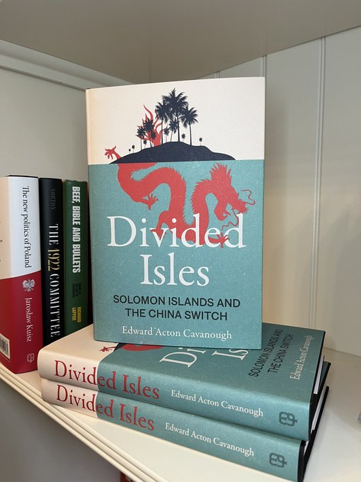 How has the Solomon Islands decision to sever its decades-old alliance with Taiwan, in exchange for a partnership with Beijing, affected its people, and what are the implications for the wider Pacific region? 'Divided Isles' by @edwardcavanough is out now! 🐉🇨🇳