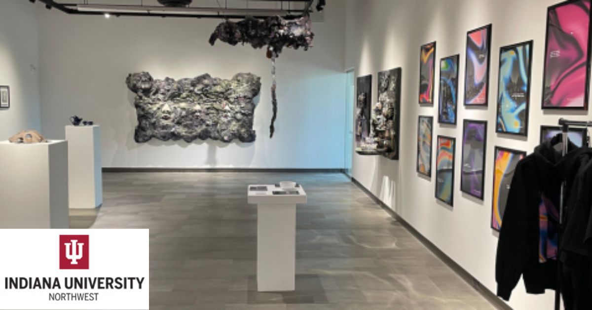 Indiana University Northwest School of the Arts presents its 2024 Bachelor of Fine Arts Thesis shows in its on-campus art galleries from April 22 to May 9! 🎨 View details here: valpo.life/article/gradua… @iunorthwest