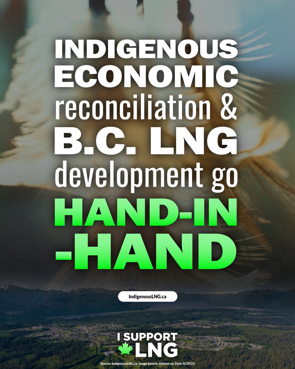 RT @LNGAction: BC #LNG is creating real economic development opportunities for many of Canada's #Indigenous communities. . . .