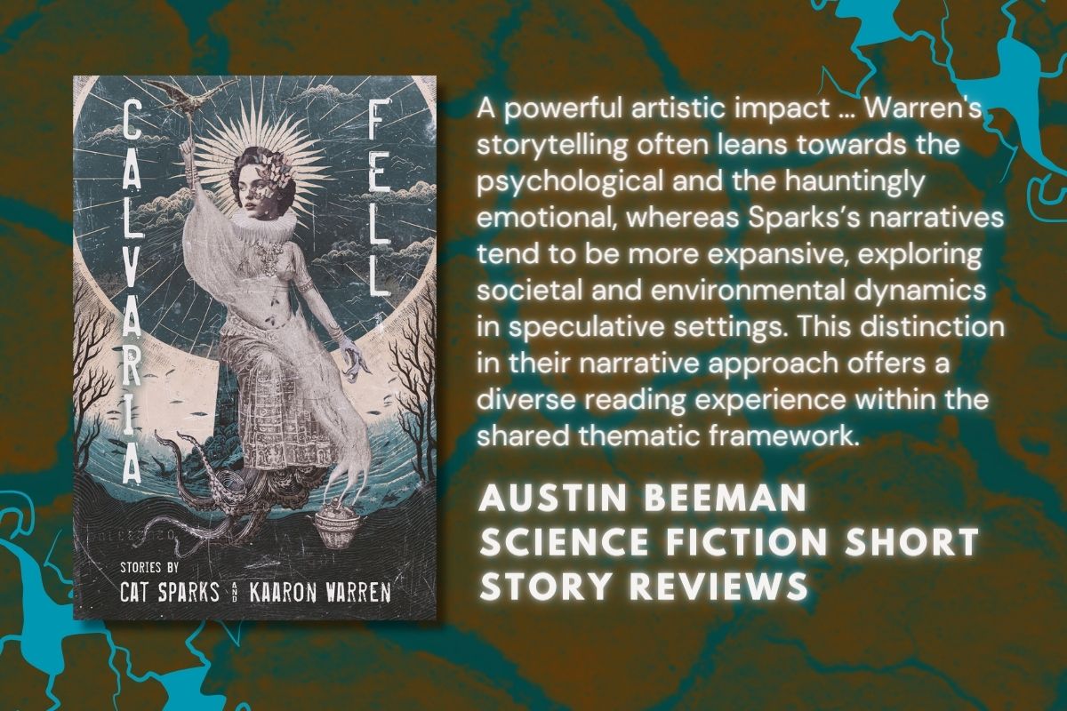 MeerkatPress's tweet photo. Don't miss this review of #CalvariaFell: Stories by #KaaronWarren and #CatSparks! Science Fiction Short Story Reviews rates every story in this collection, with Warren's #TheEmporium making their All-Time Great List!
https://t.co/CcPQRuaWiS
@KaaronWarren @CatSparx #bookreview https://t.co/61wgfLrzSi