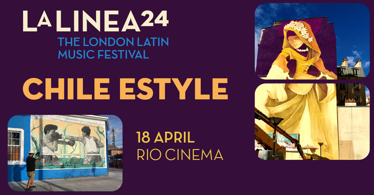 LAST CALL: Tmw @riocinema don't miss fascinating Chilean Street Art doc premiere @chileestyle + Q&A panel + Afters @LaLineaFest collab. Final tix - docnrollfestival.com/films/chile-es…