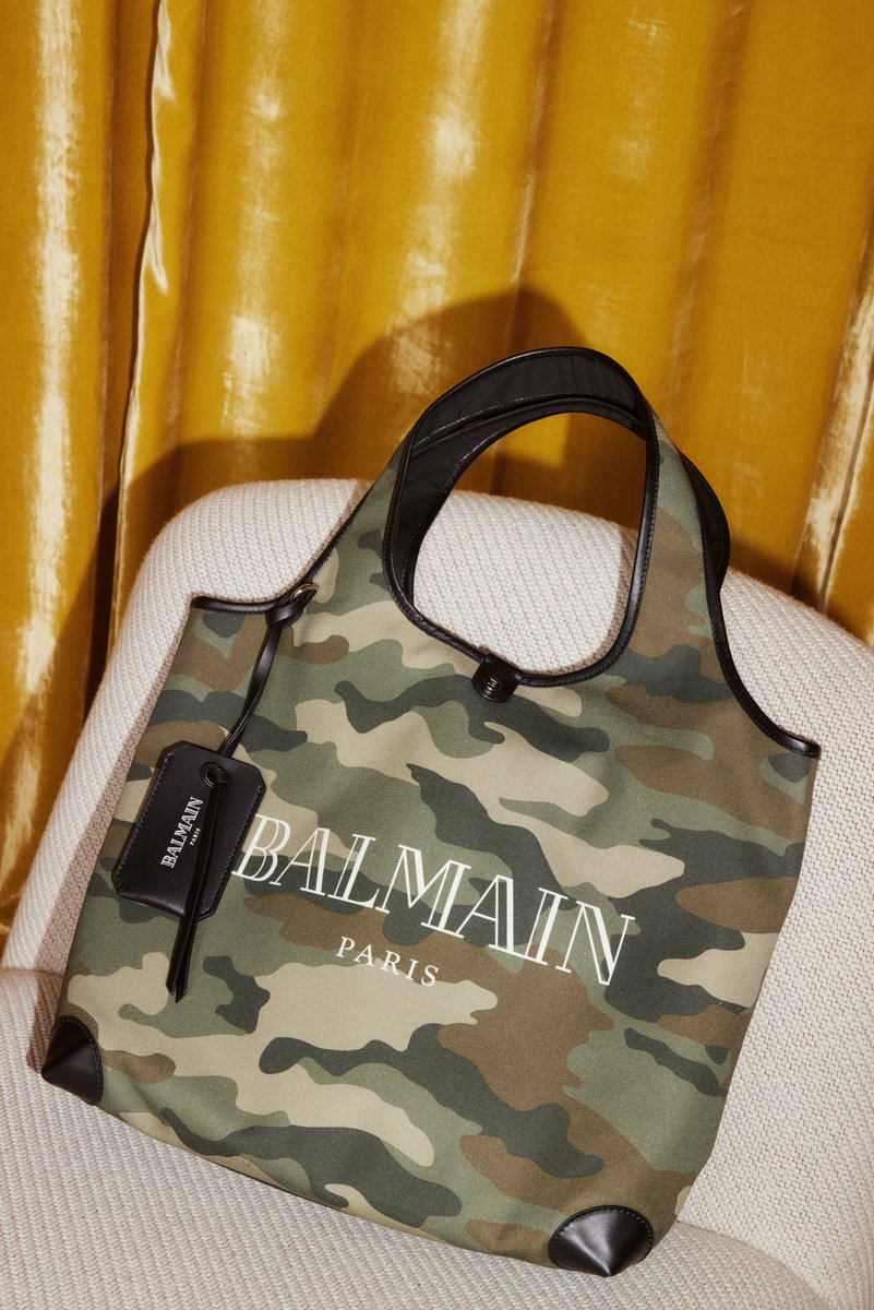 Packed with unexpected twists on two familiar Balmain patterns––Olivier Rousteing’s beloved camouflage and the house’s historic labyrinth motif–– the limited-edition High Summer Collection guarantees the coolest Parisian attitude. #BALMAINSS24