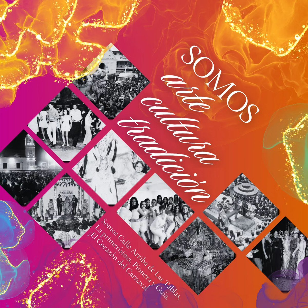 Eres el orgullo de todos y eres la que nos llena de alegría. 
Calle Arriba de Las Tablas cumple 89 años, un legado de cultura, lujo y tradición. Fueron 17 hombres que nos regalaron lo que hoy es “La Vida Mía”
Viva Calle Arriba!
Feliz cumpleaños a la mejor tuna del país!