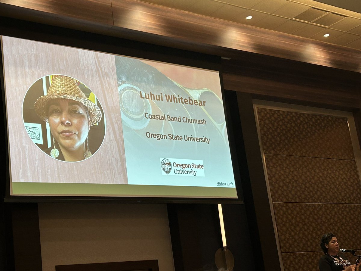 Dr. Luhui Whitebear wrote a POEM ‼️about what she heard during our first 2 days of the National Tribal Leaders #Climate Summit. My favorite part: “water connects all of us.” @NOAADrought