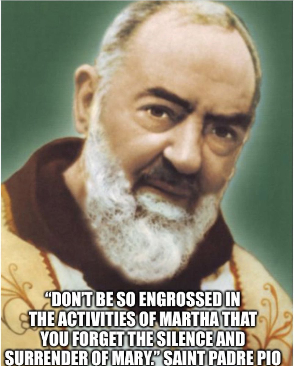 Here is Saint Padre Pio to begin the day.