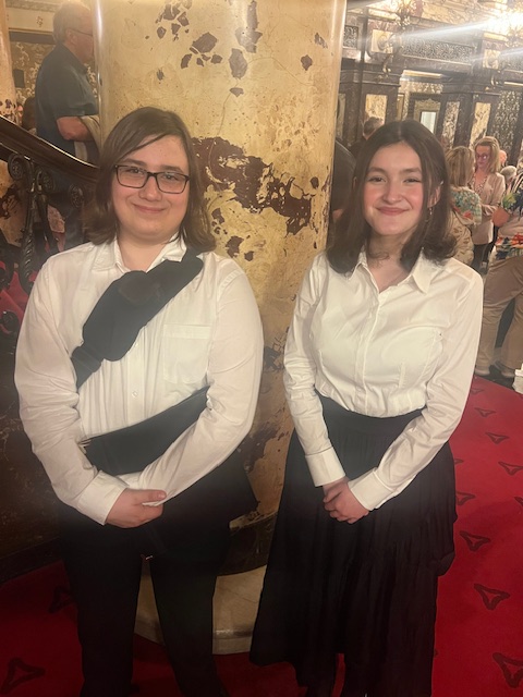 Two AHS students now know what it's like to perform on the Heinz Hall Stage! Brody Scigliano and Vanessa Amayo participated in the Pittsburgh Symphony Orchestra's Student Side-by-Side program that gives musicians the experience of rehearsing and performing with the PSO.