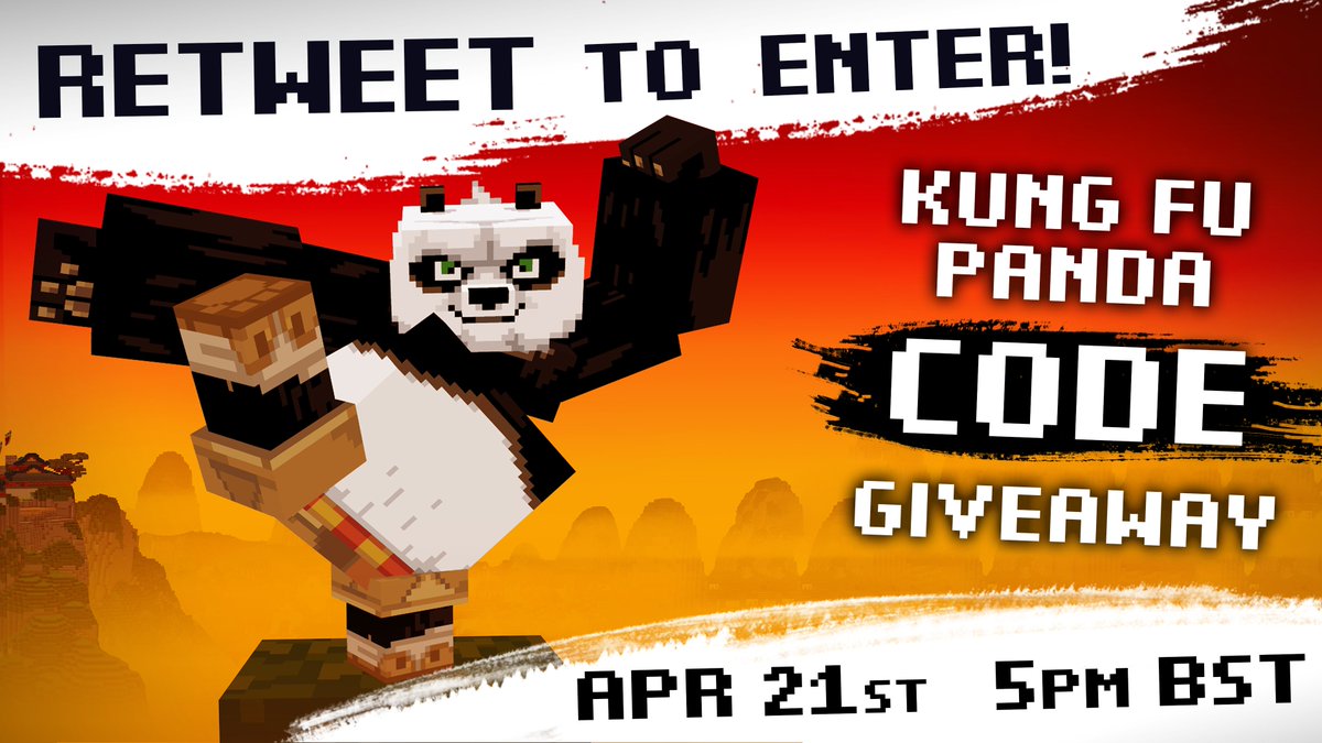 The response to the new Kung Fu Panda Marketplace map has been incredible! 🐼 So we’re giving away 10 free codes so even more people can play! For your chance to win, like + retweet this tweet and we’ll select the winners April 21st at 12pm ET/5pm BST 🏆