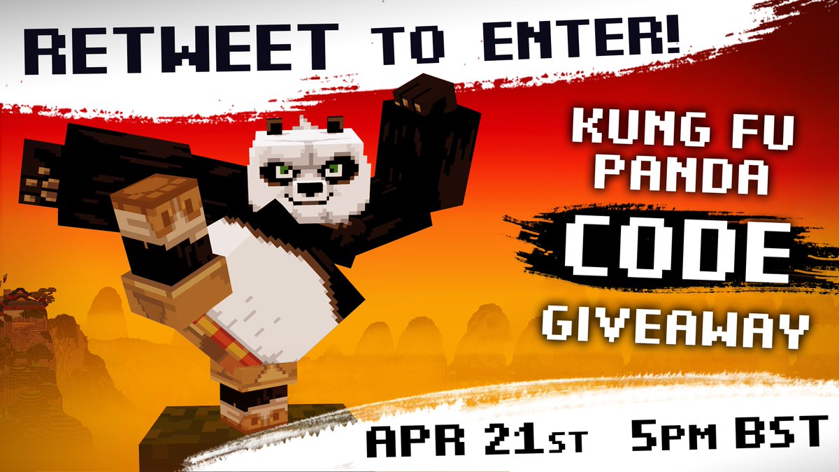 Noxcrew (@noxcrew) on Twitter photo The response to the new Kung Fu Panda Marketplace map has been incredible! 🐼
So we’re giving away 10 free codes so even more people can play!
For your chance to win, like + retweet this tweet and we’ll select the winners April 21st at 12pm ET/5pm BST 🏆 The response to the new Kung Fu Panda Marketplace map has been incredible! 🐼
So we’re giving away 10 free codes so even more people can play!
For your chance to win, like + retweet this tweet and we’ll select the winners April 21st at 12pm ET/5pm BST 🏆