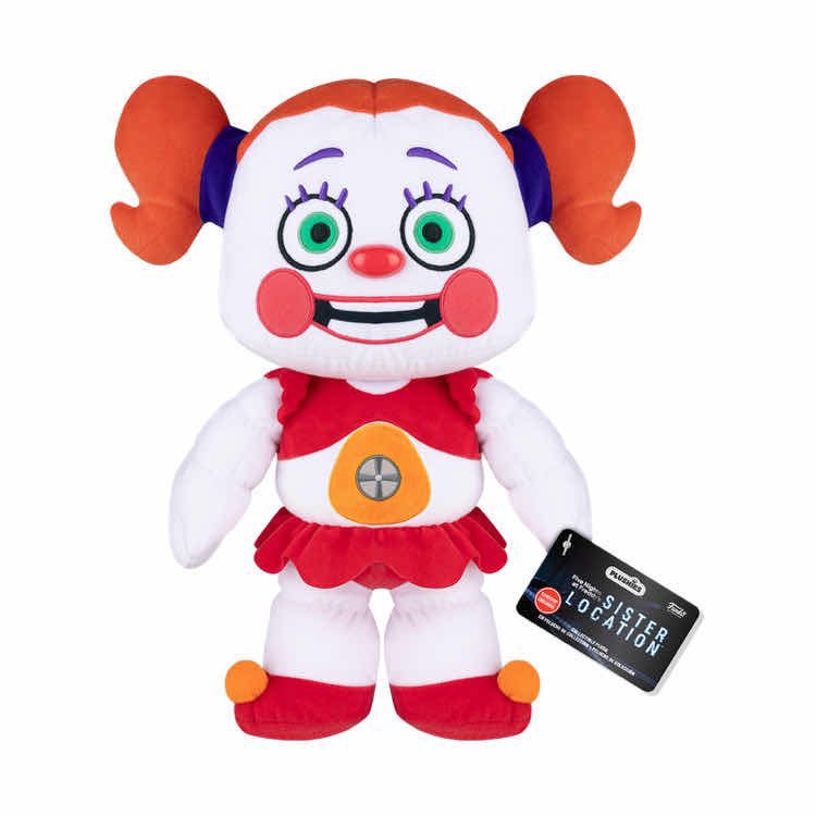 Funko has just revealed the new GameStop-exclusive, 16-inch Circus Baby plushie.