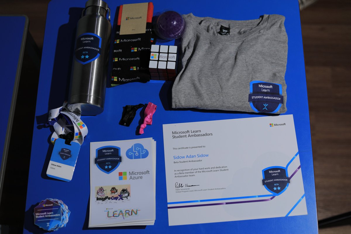 sidowxyz's tweet photo. Thrilled to receive my Beta Microsoft Learn Student Ambassador swag kit! This is a huge honor to be part of such a passionate community of student leaders.
#MicrosoftStudentAmbassador #SwagKit #TechCommunity https://t.co/YNO6QbecIi