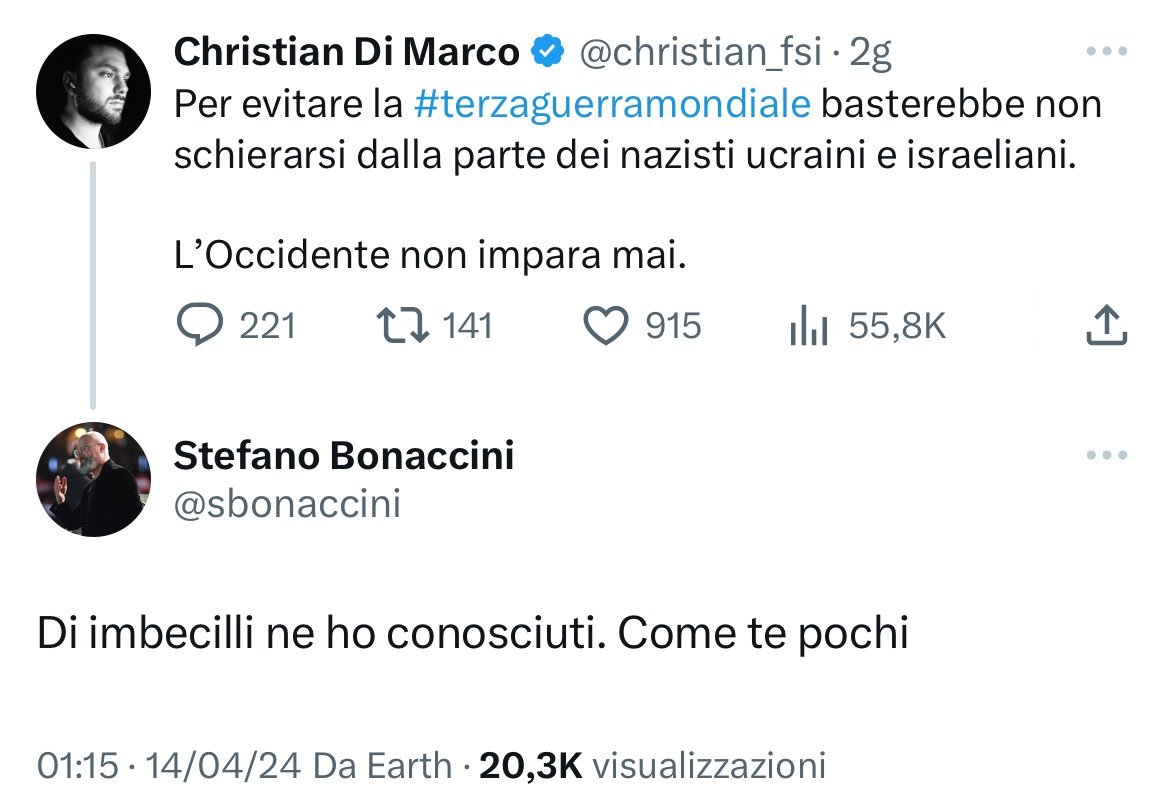 Bonaccini, un presidente di regione che non sa gestire i dissesto idrogeologico ma sa insultare i cittadini