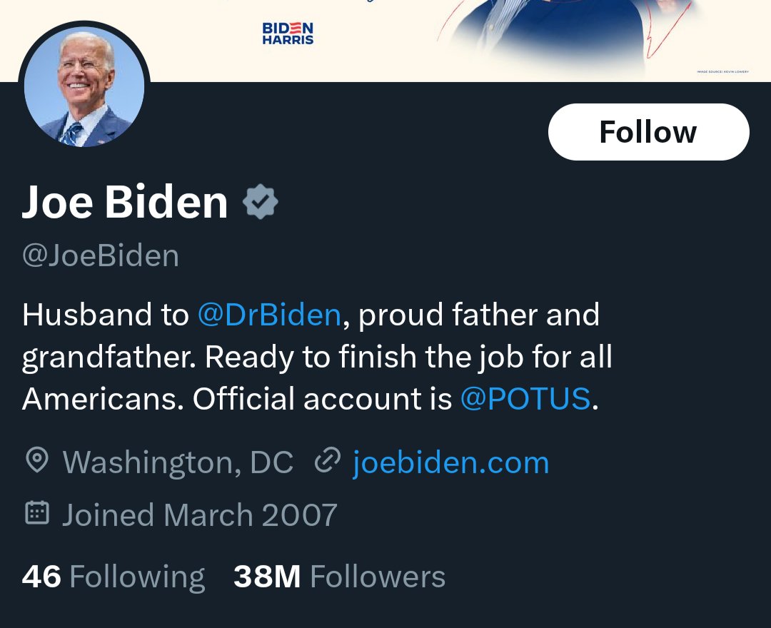 Like he got 81,000,000 votes. Even Obama couldn't say that with a straight face. Go look at his follower count. Half of them are fake.