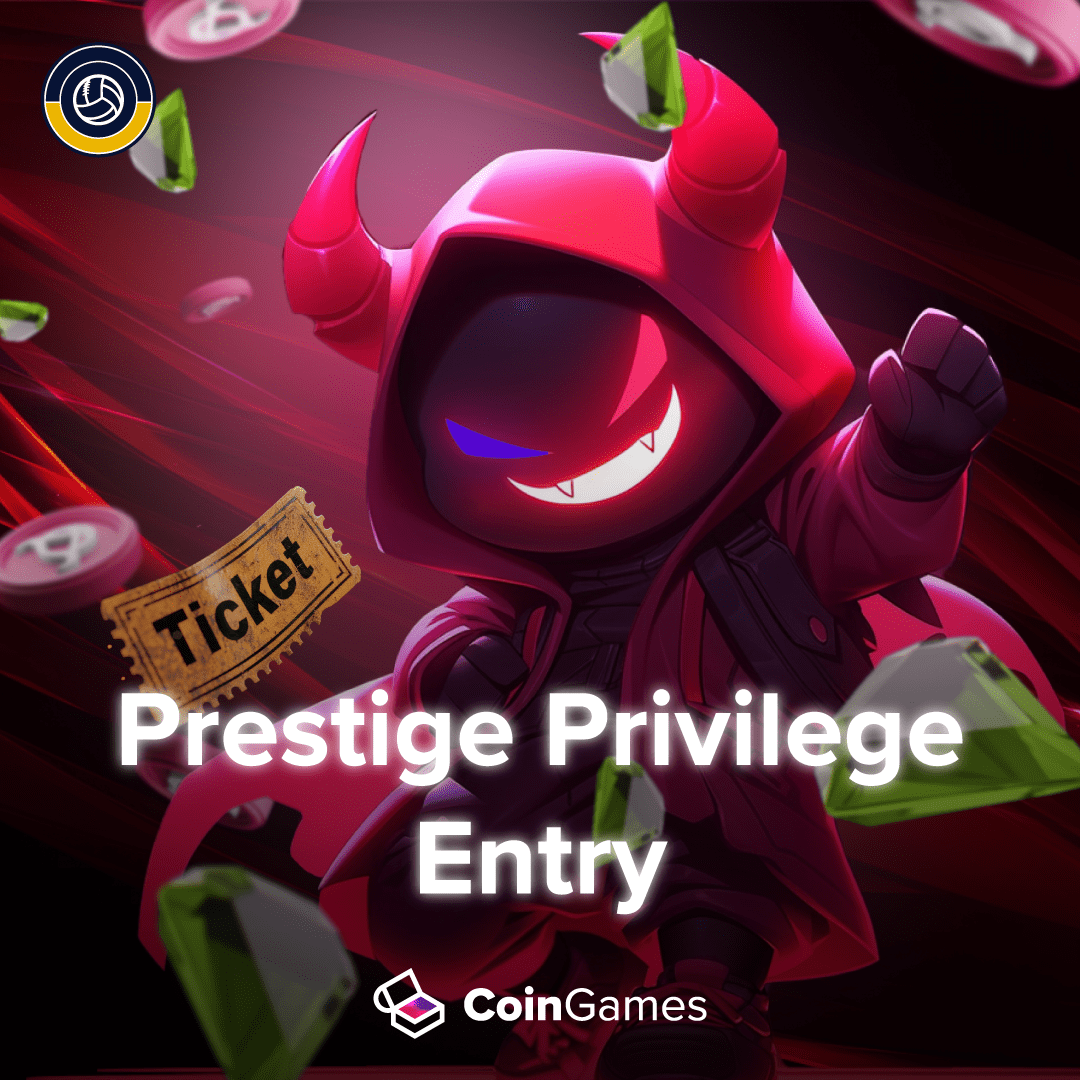 🌟 Unlock Prestige Privilege Entry and elevate your gaming experience to new heights! Bet $500 in just one week and gain entry to our exclusive private sale access for $CGT Token! Plus, enjoy an exclusive bonus of 2000 loyalty points added to your account. 🚀 Plus, climb the