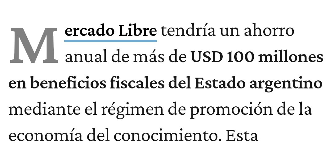 El Estado le regala a Galperin lo que necesitan las 57 universidades nacionales para funcionar un mes. Prioridades.