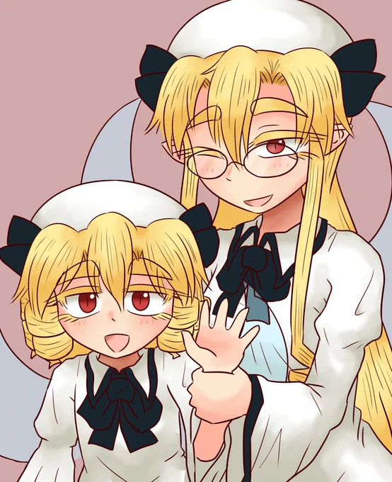 Mother Lunachild and daughter Lunachild.(ママチャイルドと娘チャイルド) 