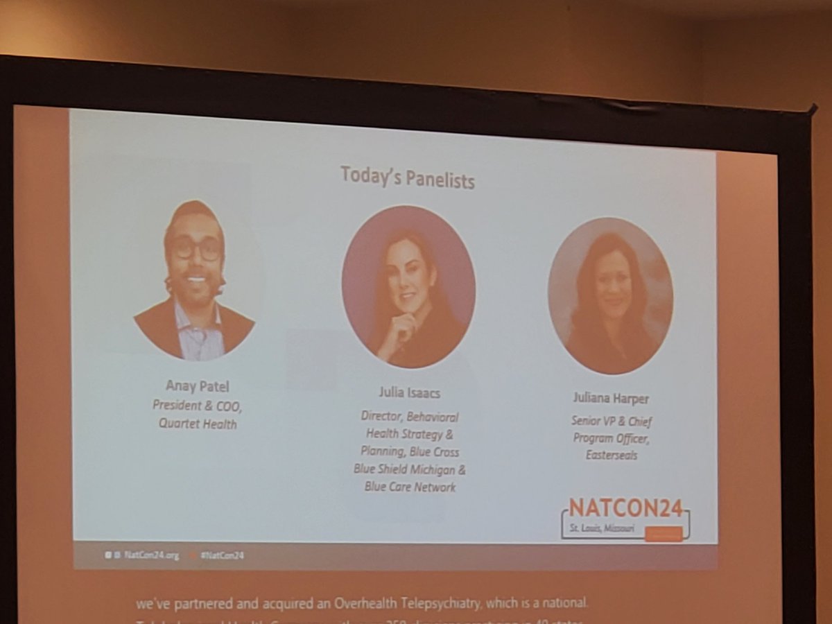 Quite the line-up in our panel presentation this morning! #NatCon24