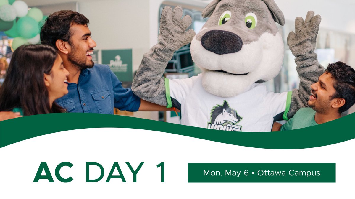 The spring term begins on Monday, May 6 - we can't wait to meet you! 🙌 If you're new to the College, be sure to register for AC Day 1 and keep an eye on your emails to get yourself set up for the start of term. Follow @AlgonquinSS to learn more: algqn.co/woJF50RihZq