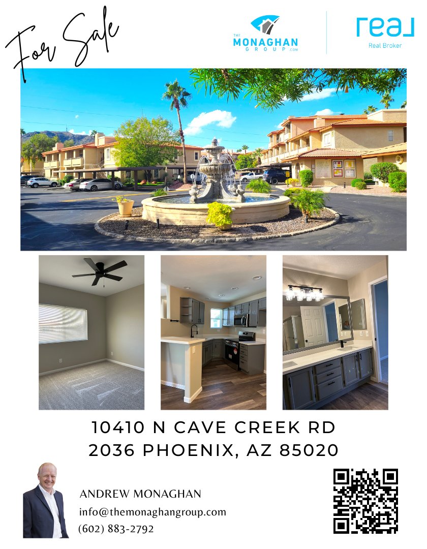 Check out this stunning remodel! Prime location with access to pools and sports courts. Live the resort life today! 🏡✨🌴

FOR MORE INFO: bit.ly/10410NCaveCree…

#themonaghangroup #arizonahomes #arizonarealestate #RealBroker #phoenixaz #justlistedhomes #justlistedforsale