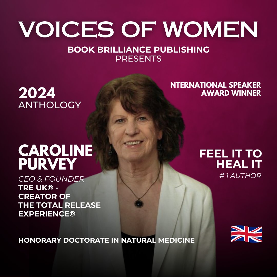 Introducing Caroline Purvey @TREUK…

Caroline has invested over a decade in crafting a programme aimed at eradicating needless suffering from stress overwhelm and trauma.

We are delighted to have Caroline share her wisdom in #VoicesOfWomen!

#FemaleLeadership #FemaleEmpowerment