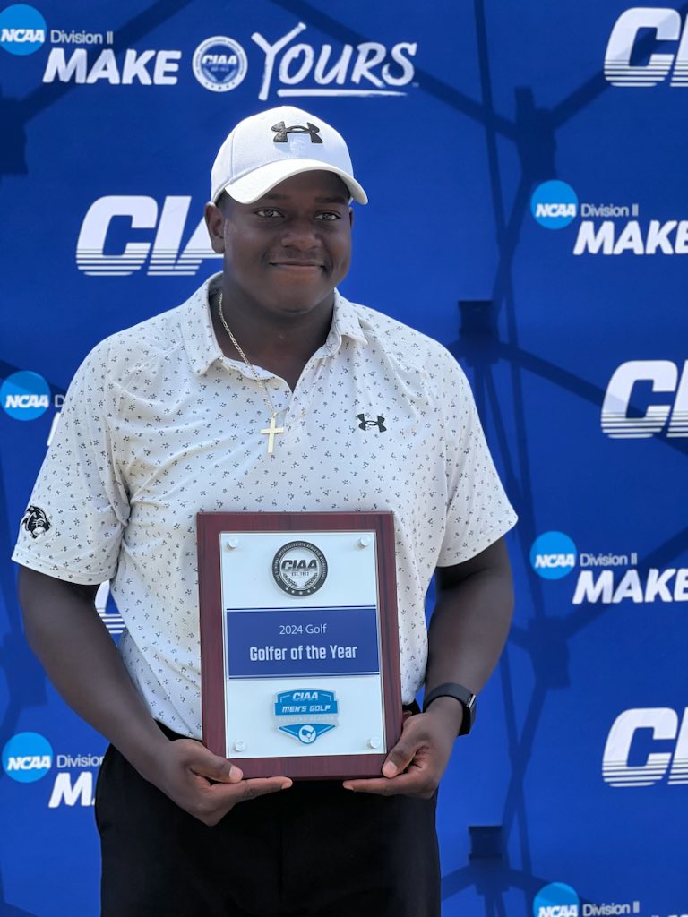 The HV3 Foundation is proud to sponsor the @CIAAForLife 2024 Golf Championship, where 8 HBCU teams competed for the 2024 collegiate title. Congrats to Virginia Union University for taking home the team win, and to Travon Willis who was named CIAA Player of the Year! 🙌👏