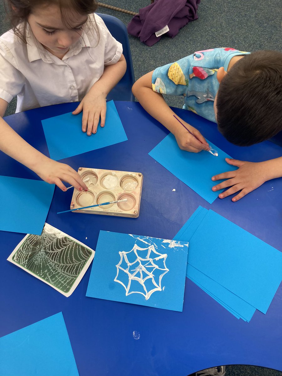 Due to popular demand: Spiders today. How they detect vibrations (our word of the day) on their webs, how we can make our own webs and discussing why spiders are so important!