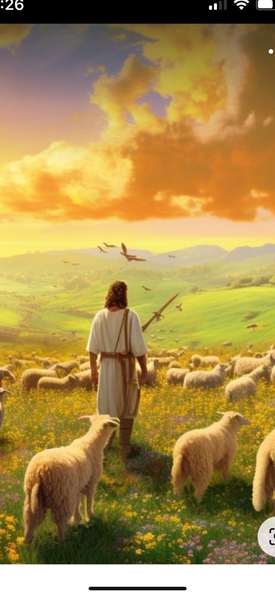 ✝️He shall stand & feed His flock in the strength of the Lord, in the majesty of the name of the Lord His God; & they shall abide, for now He shall be great to the ends of the earth; & this One shall be peace✝️ Micah 5:4,5 #Amen #PraiseJesus 😎🤙