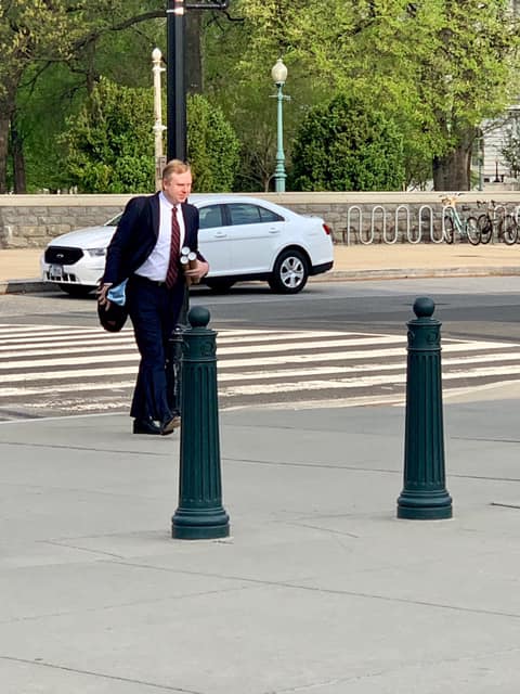 Five years ago today, crossing the street to argue at SCOTUS. I hardly remember the argument but I will never forget the friends and colleagues who supported me along the way. #appellatetwitter