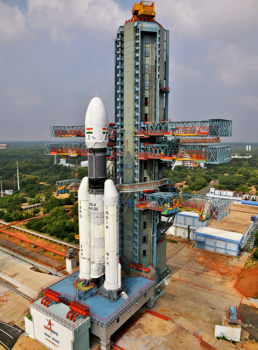 #ISRO is upgrading the 'second' launch pad at #Sriharikota spaceport for the #Gaganyaan Human Spaceflight at a cost of ₹2,000 crore.