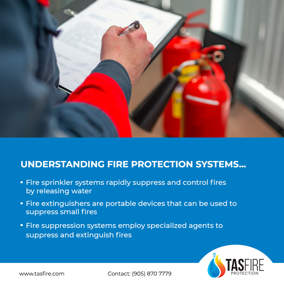 Understanding Fire Protection Systems...
LEARN MORE... tasfire.com/the-importance…

#fireprotection #fireservices #fireprotectionservices #firesuppression #firealarms #sprinklersystems #fireextinguishers #smokedetection #securitysystems #firehydrants #weston #florida #southflorida