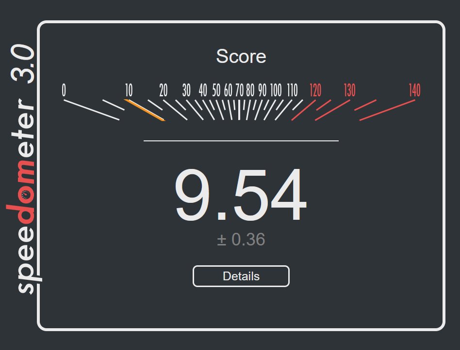 mirobane's tweet photo. @firefox #Speedometer3 https://t.co/1c9GgDsxGI
