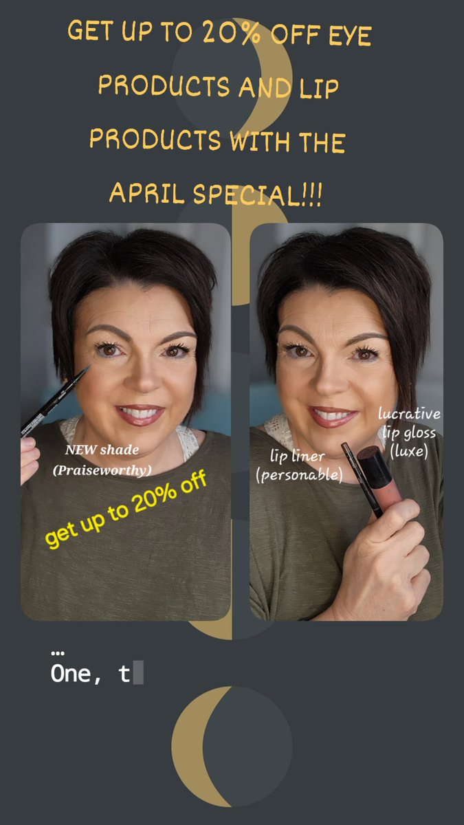 Today's look using all younique cosmetics 💄 ✨️ 😃

APRIL SPECIAL 🛒👇
youniqueproducts.com/monthly-special

LAST CHANCE DEALS 50% OFF WHILE SUPPLIES LAST!!!!
(RETIRING PRODUCTS)🛒👇
youniqueproducts.com/last-chance