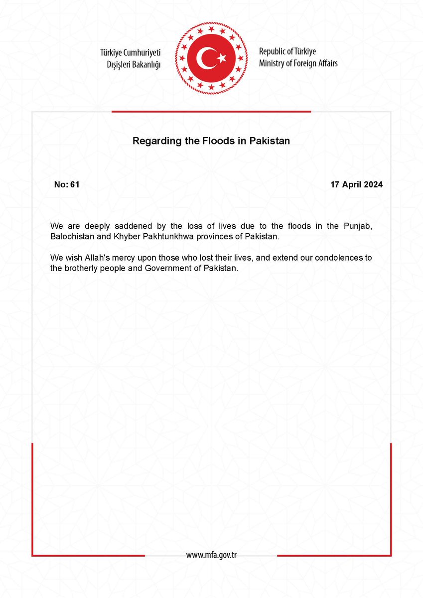 Regarding the Floods in Pakistan mfa.gov.tr/no_-61_-pakist…