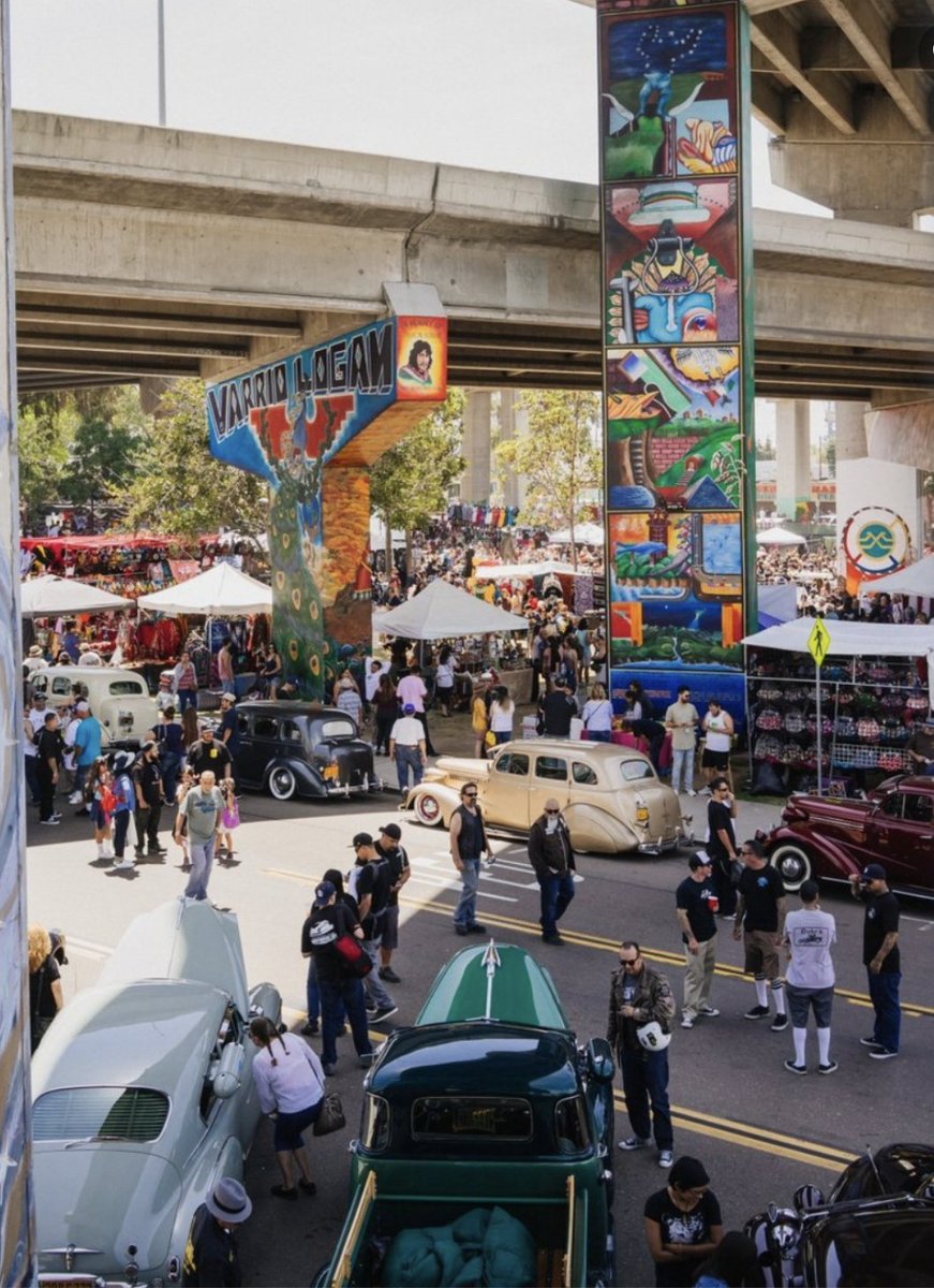 See you Saturday at CHICANO PARK DAY in San Diego's Barrio Logan! I will be there from 9am -4pm, w a Special Guest Artist stop at the Chicano Park artists booth at noon. Then I'll be attending the Son de Alla / Son de Aca art show closing event at 4pm at the Chicano Park Museum