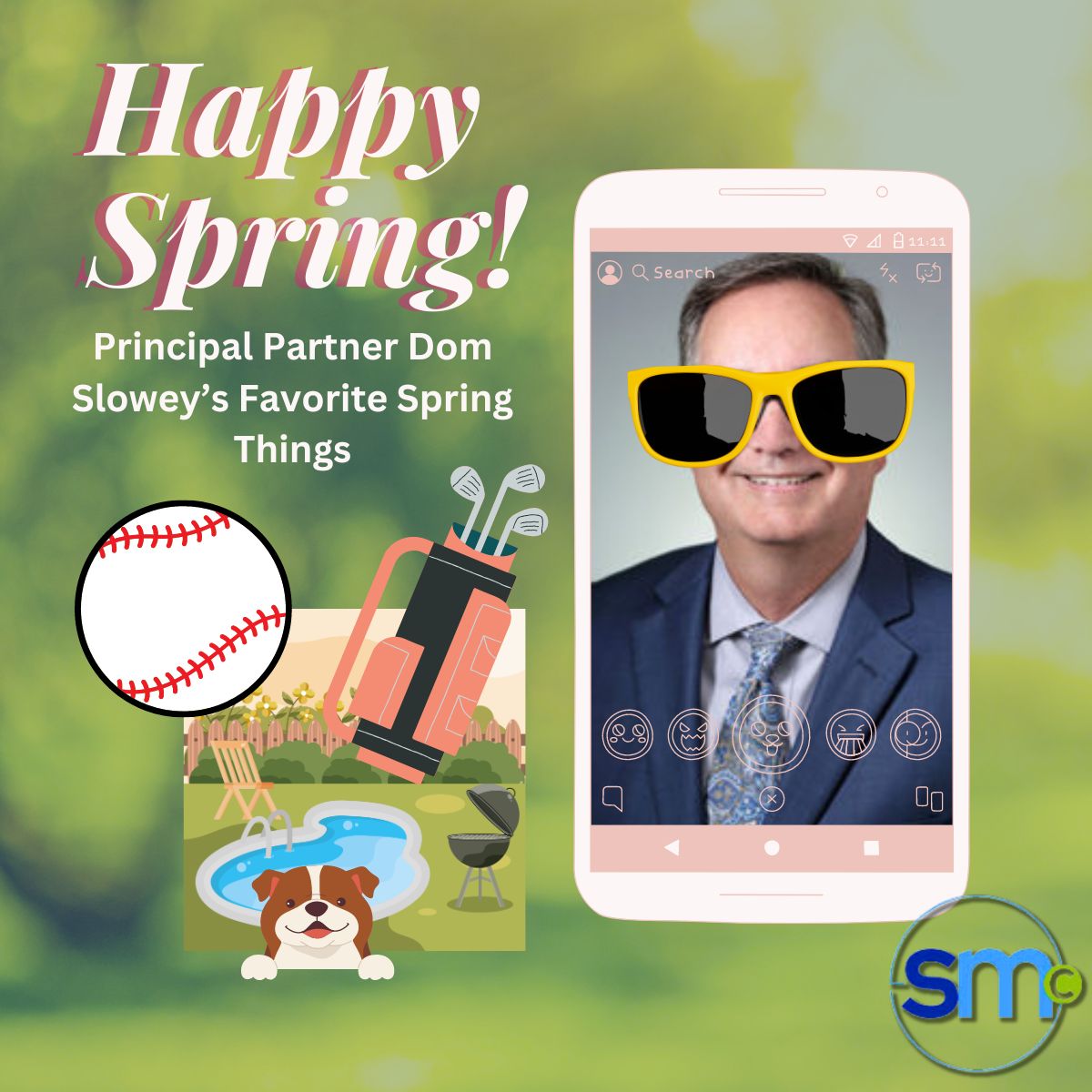 Our Principal Partner, Dom Slowey, shared a few things he loves about #spring:
Dom enjoys golfing, spending time in his backyard, and the start of baseball season. The first song on his spring playlist would be Good Vibrations by the Beach Boys! #happyspring #springhassprung