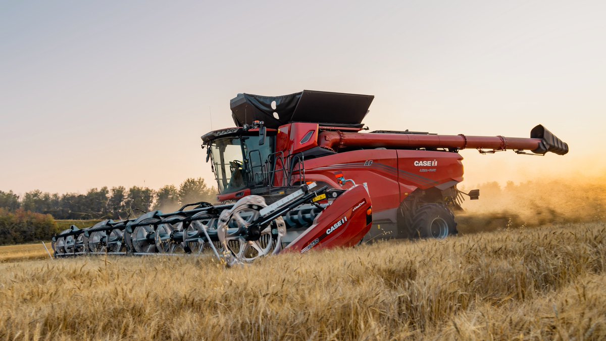 Our new Axial-Flow combine wins prestigious International design prize 🏆
Acknowledged as a pioneer in next-generation harvesting technology, our new Axial-Flow combine secures the prestigious Red Dot Design Award in the Product Design category!

#CaseIH #AxialFlow #RedDotAward