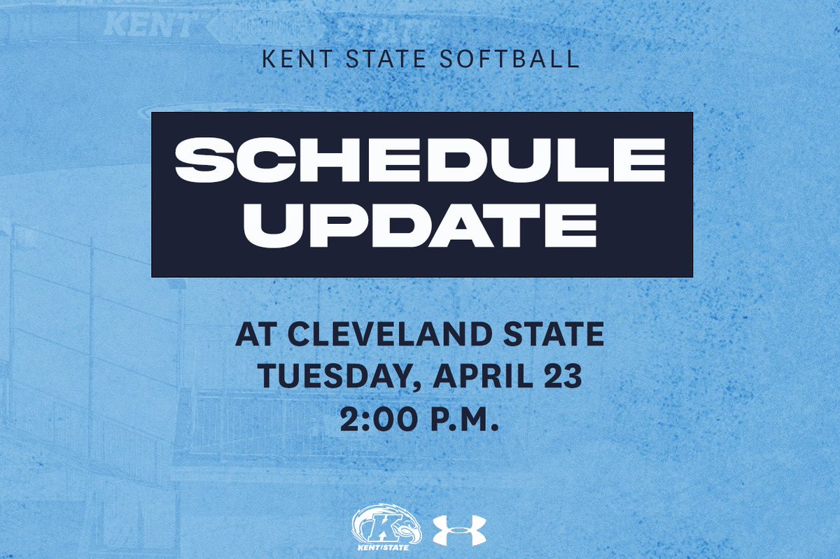 ⚡️ 𝗦𝗖𝗛𝗘𝗗𝗨𝗟𝗘 𝗨𝗣𝗗𝗔𝗧𝗘 ⚡️ An extra opportunity to play softball! We have added a game at Cleveland State next Tuesday. #GoFlashes⚡️