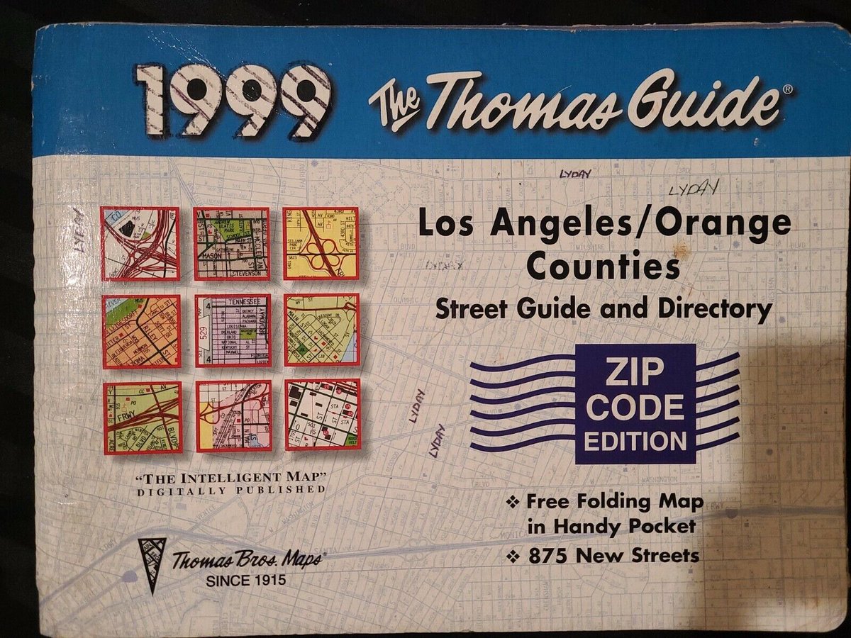 Before GPS there was The Thomas Guide