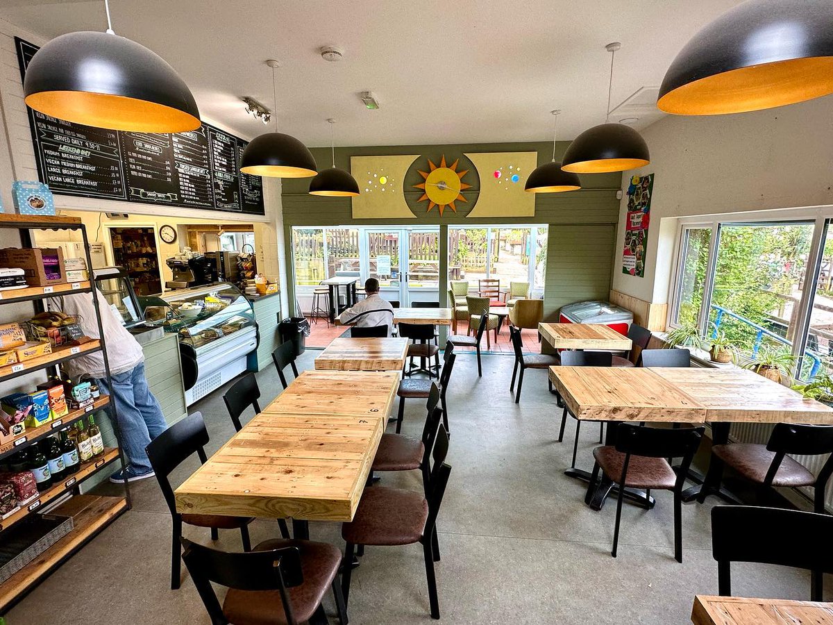 Our lovely Cafe is open selling everything you need, why not pop in for a coffee on you way round the farm or stop by for a meal.