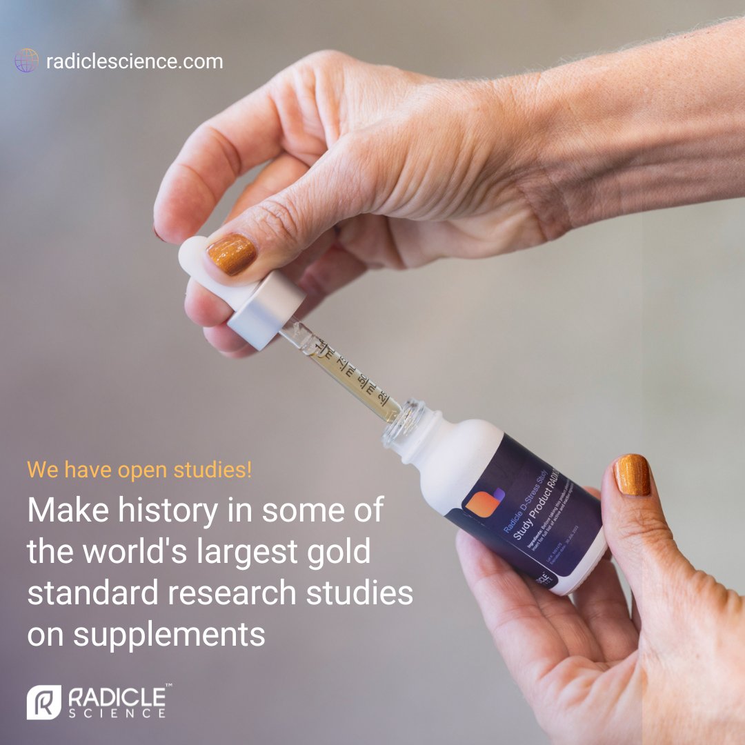 Be part of history's largest studies on supplements 🌱
➡️ Receive 6-WEEKS of a health product, lab-tested to be pure &amp; contaminant-free 
➡️ Receive a PERSONALIZED HEALTH REPORT with insights when you complete the study #clinicaltrial #volunteer #supplement #health #researchstudy