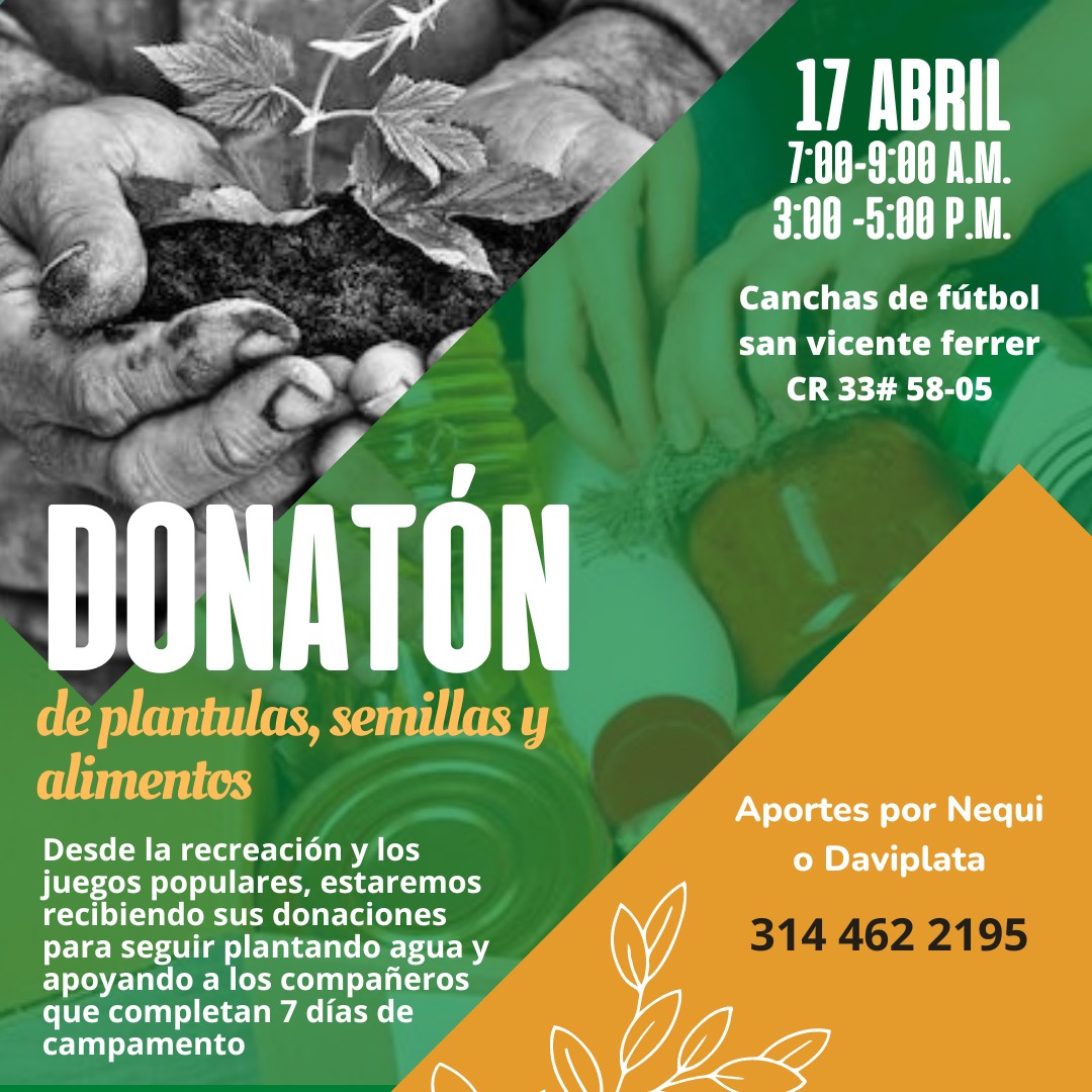 Nuestra lucha requiere toda su solidaridad #porladefensa de la huerta, las canchas y la vida. Estamos recibiendo plantas, semillas, alimentos y dinero. 

#EsAhora #HuertaElTunjo #Donaton