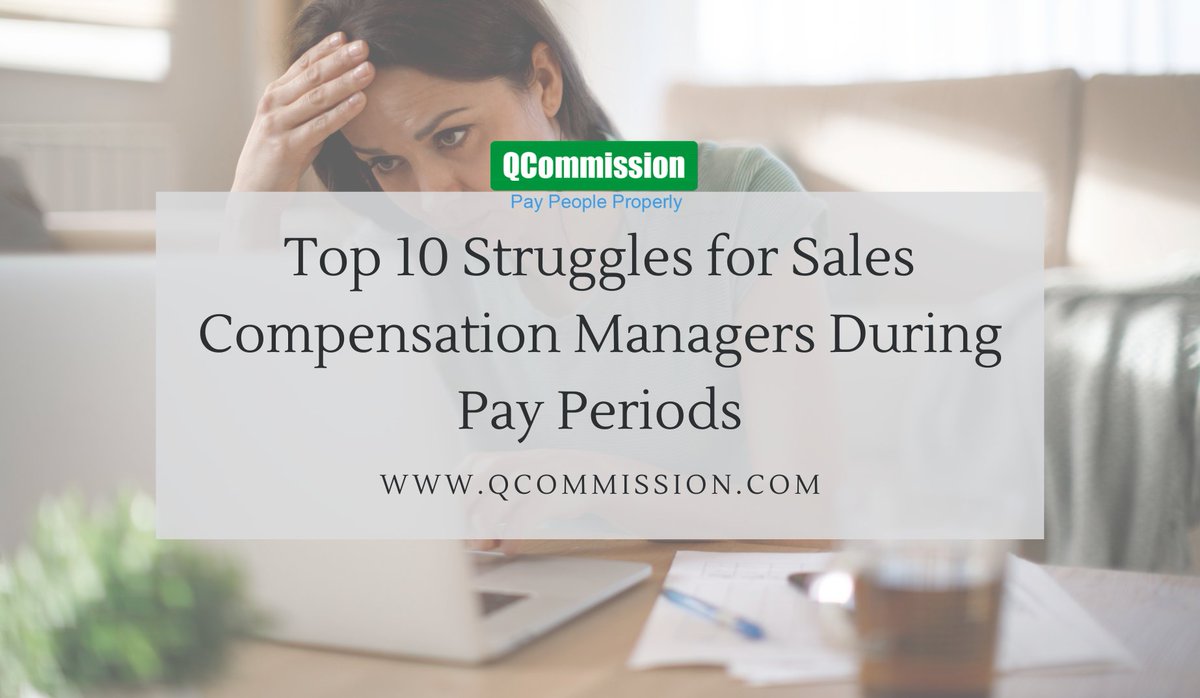 Discover the top 10 challenges faced by sales compensation managers during pay periods and learn how QCommission can help you streamline your commission processing experience. linkedin.com/pulse/top-10-s…

#SalesCompensation #CommissionProcessing #SalesCommissionAutomation