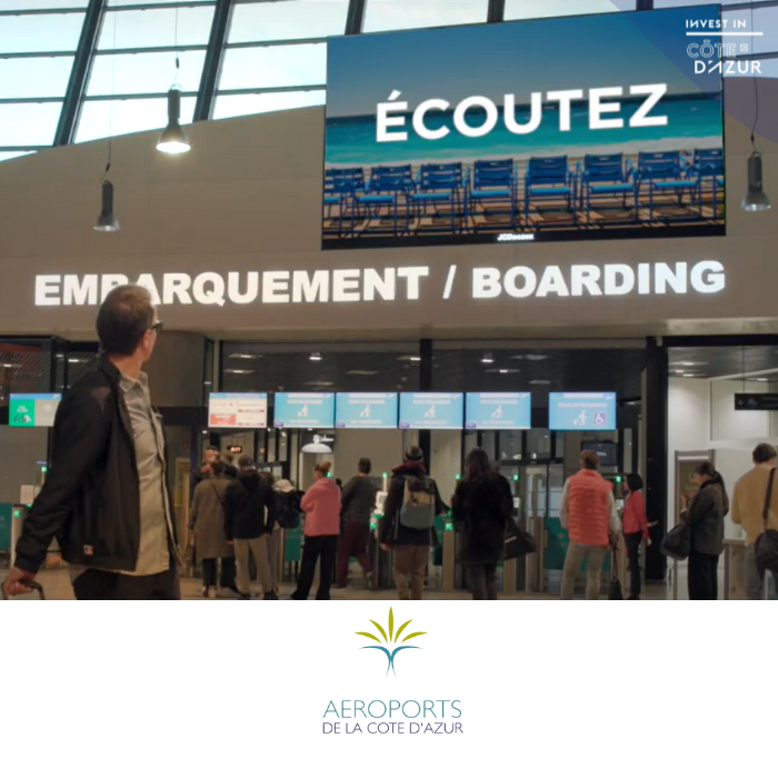 🔊 Les Aéroports de la Côte d’Azur ont dévoilé leur identité sonore, en collaboration avec l’agence SIXIEME SON. 
➕ investincotedazur.com/identite-sonor…
#investincotedazur #nice06 #nicecotedazur #Aeroport