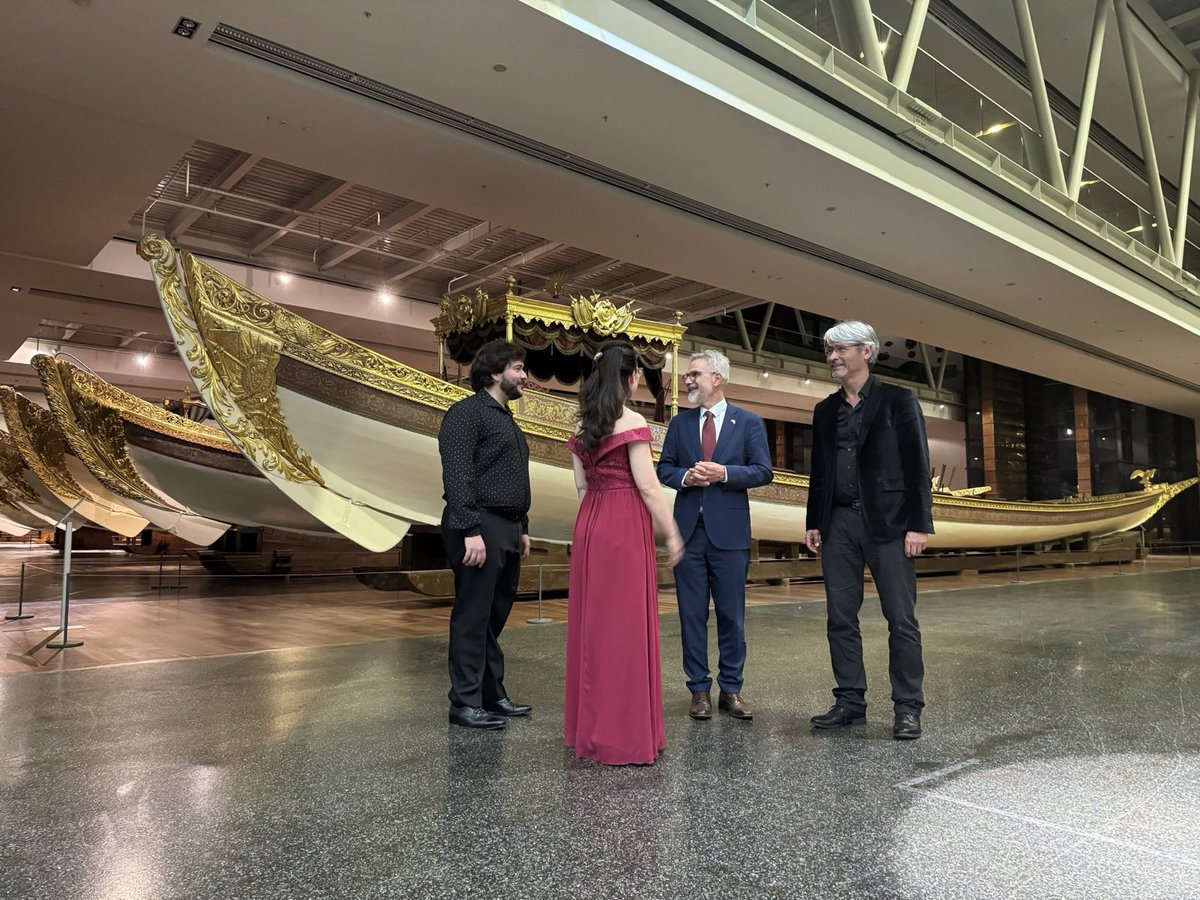 Last evening, the beautiful performance by La Sfera Armoniosa at the Opus Amadeus Festival took place at the Naval Museum in Istanbul. Proudly supported by the Netherlands, it proved to be the perfect ambiance for this baroque concert. 🎶 🇹🇷 🇳🇱 @nlinturkey #OpusAmadeus