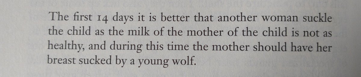 how many wolves in fifteenth century germany were thriving from the dietary boost of some human colostrum