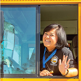 Become a School Bus Driver! The @CajonValleyUSD will help you! Free of Charge! This class will prepare you for the California School Bus Driver Certificate Exam. Starting hourly pay for School Bus Drivers is $23.04 per hour! visit cajonvalley.net/busdrivertrain… for more info!