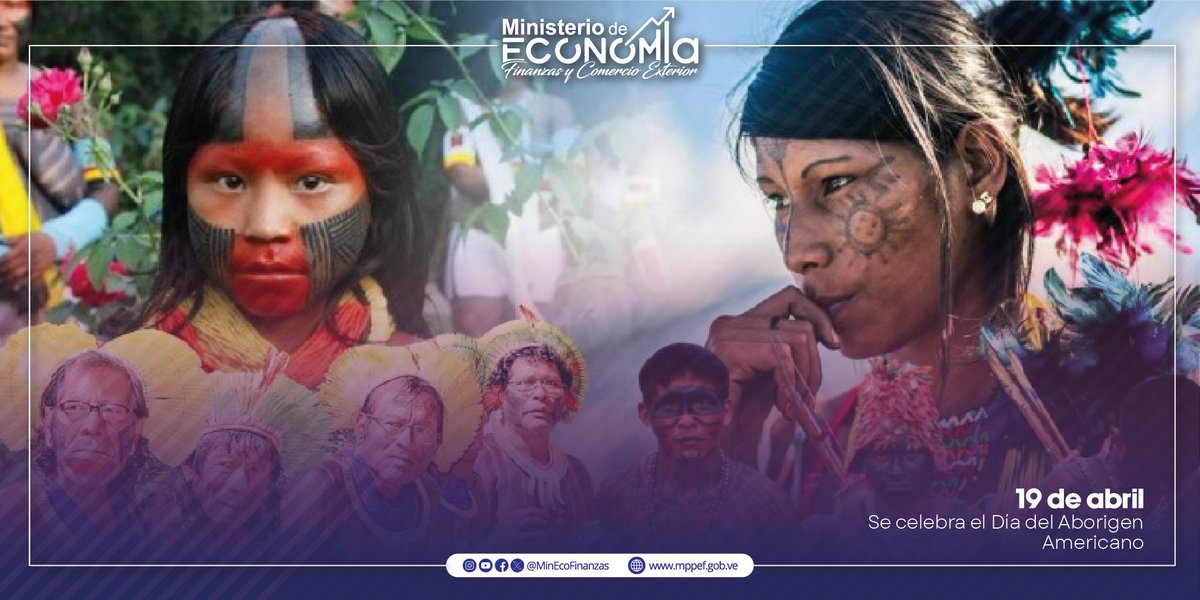 minecofinanzas's tweet photo. #Efemérides || Hoy se conmemora el Día del Aborigen Americano, tal reconocimiento fue decretado en el Primer Congreso Indigenista Interamericano realizado el 19 de abril de 1940, en Pátzcuaro, estado de Michoacán, México.

#19Abr https://t.co/d0vVMUkGri