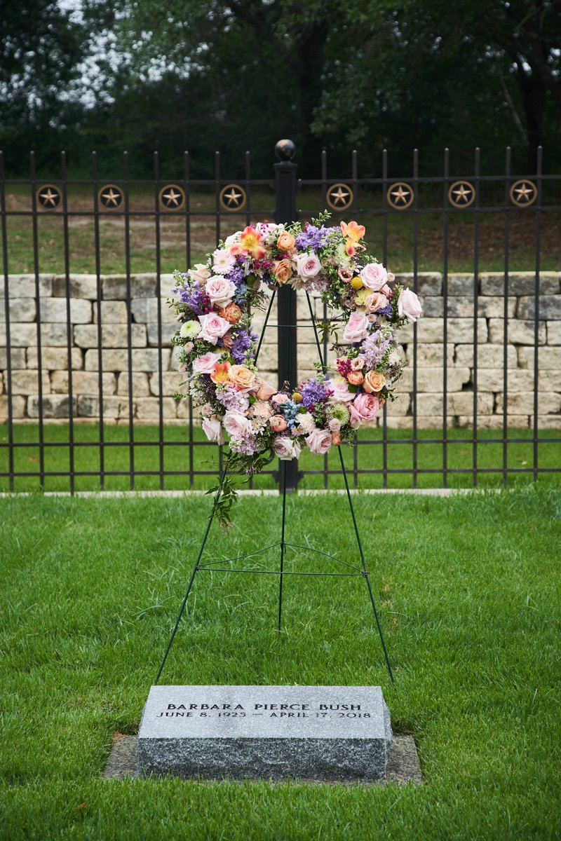 Today and every day, we’re grateful for the example that former First Lady Barbara Bush set. Her faith, family, friends and country were most important to her, and she strived to do something to help others each and every day of her life. Literacy was a cause that was near and